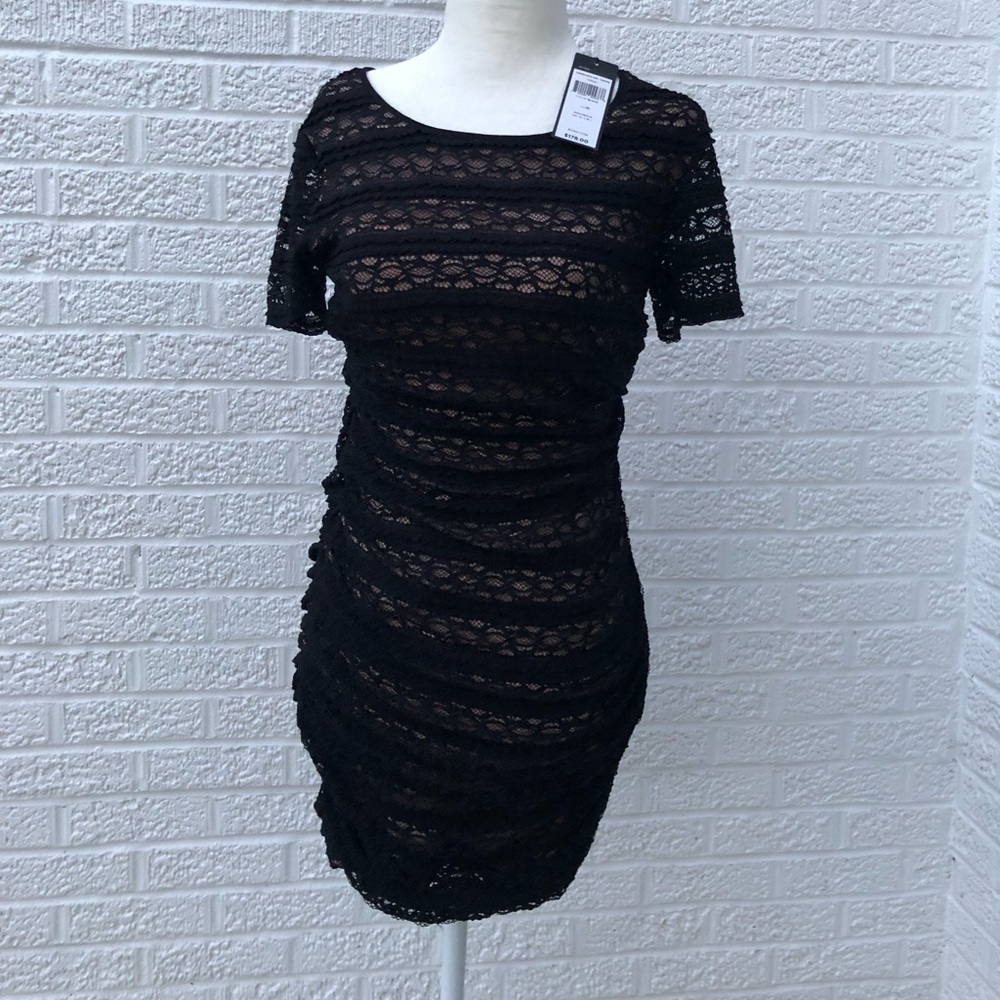 BCBG Lace Black Dress